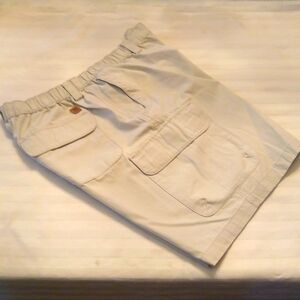 Izod Cream Cargo Shorts